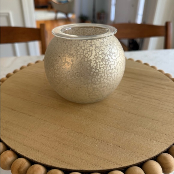 PartyLite Amber Frost Tea Light Holder Trio - Picture 6 of 7